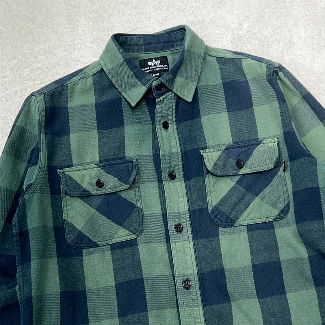 알파인더스트리 체크셔츠 s10578 상품이미지3