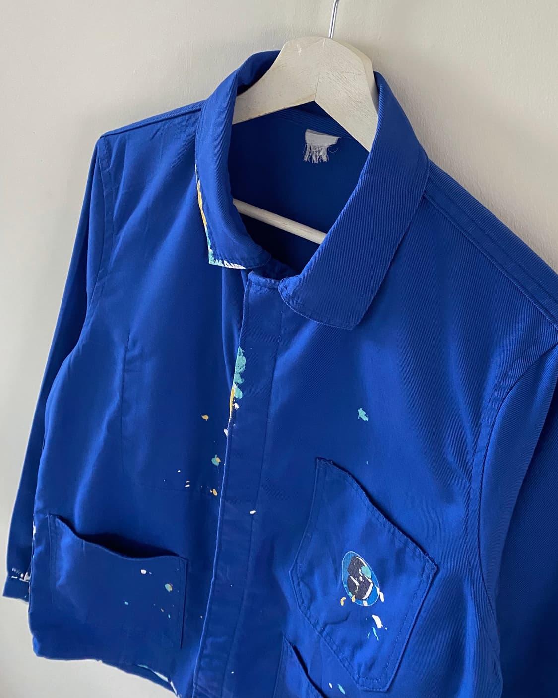 오리지널 빈티지 페인팅 프렌치 워크자켓 027 상품이미지3