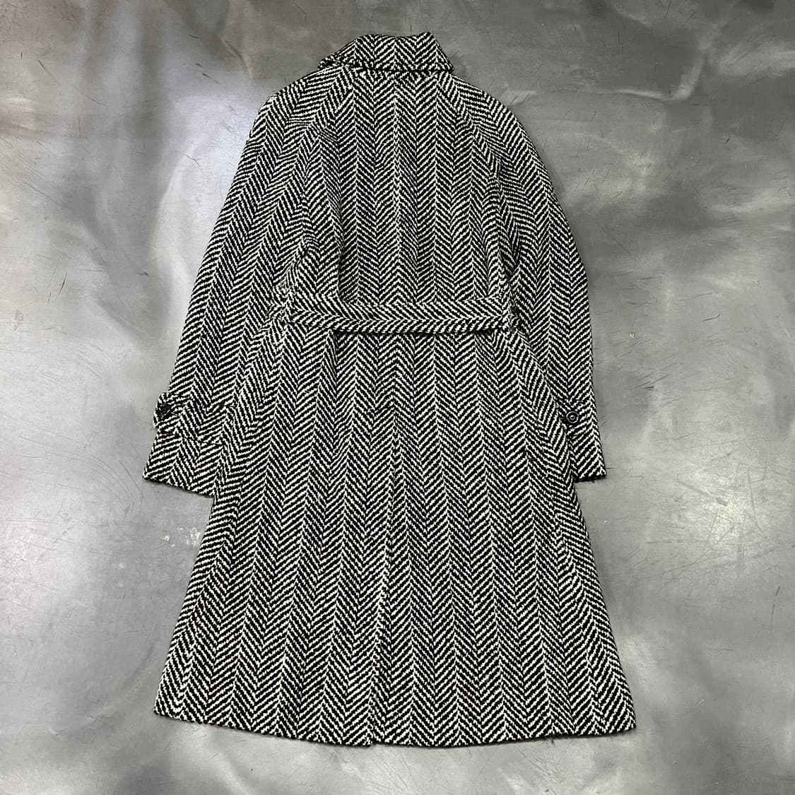  미쏘니 헤링본 울 맥코트 y14515 상품이미지2