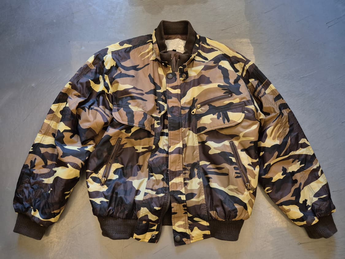 90s Marina militare italiana 덕카모 봄버 상품이미지1