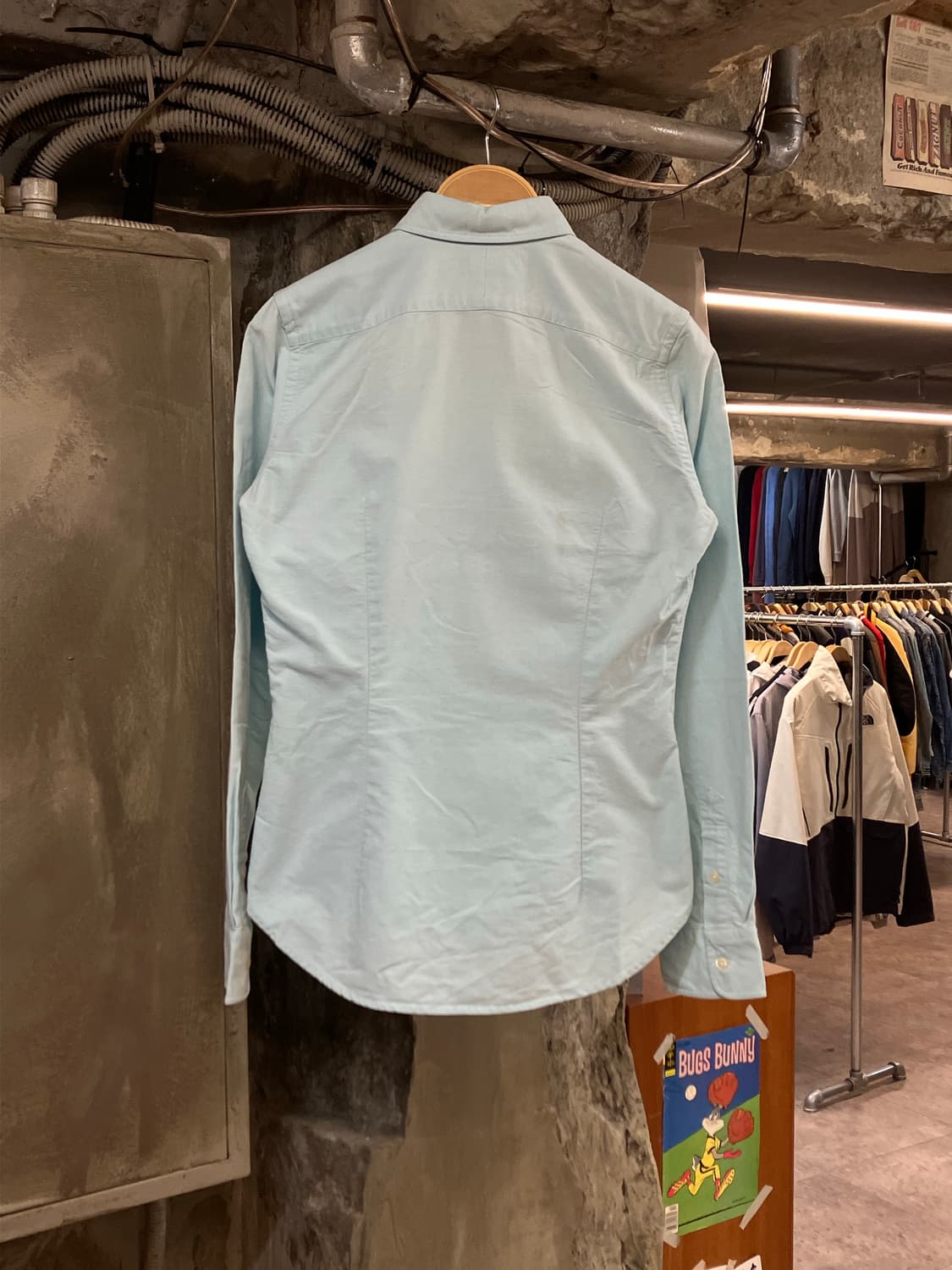 폴로 랄프로렌 슬림핏 셔츠 스카이블루  #csz2827 상품이미지2