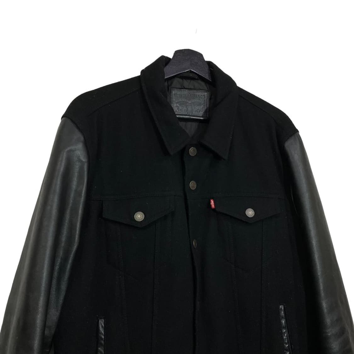 리바이스 카우스킨 레더 바시티자켓 상품이미지4