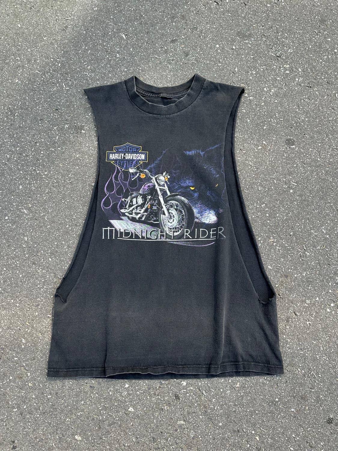 [할리데이비슨] •90s Vintage Midnight Rider Tee 상품이미지1