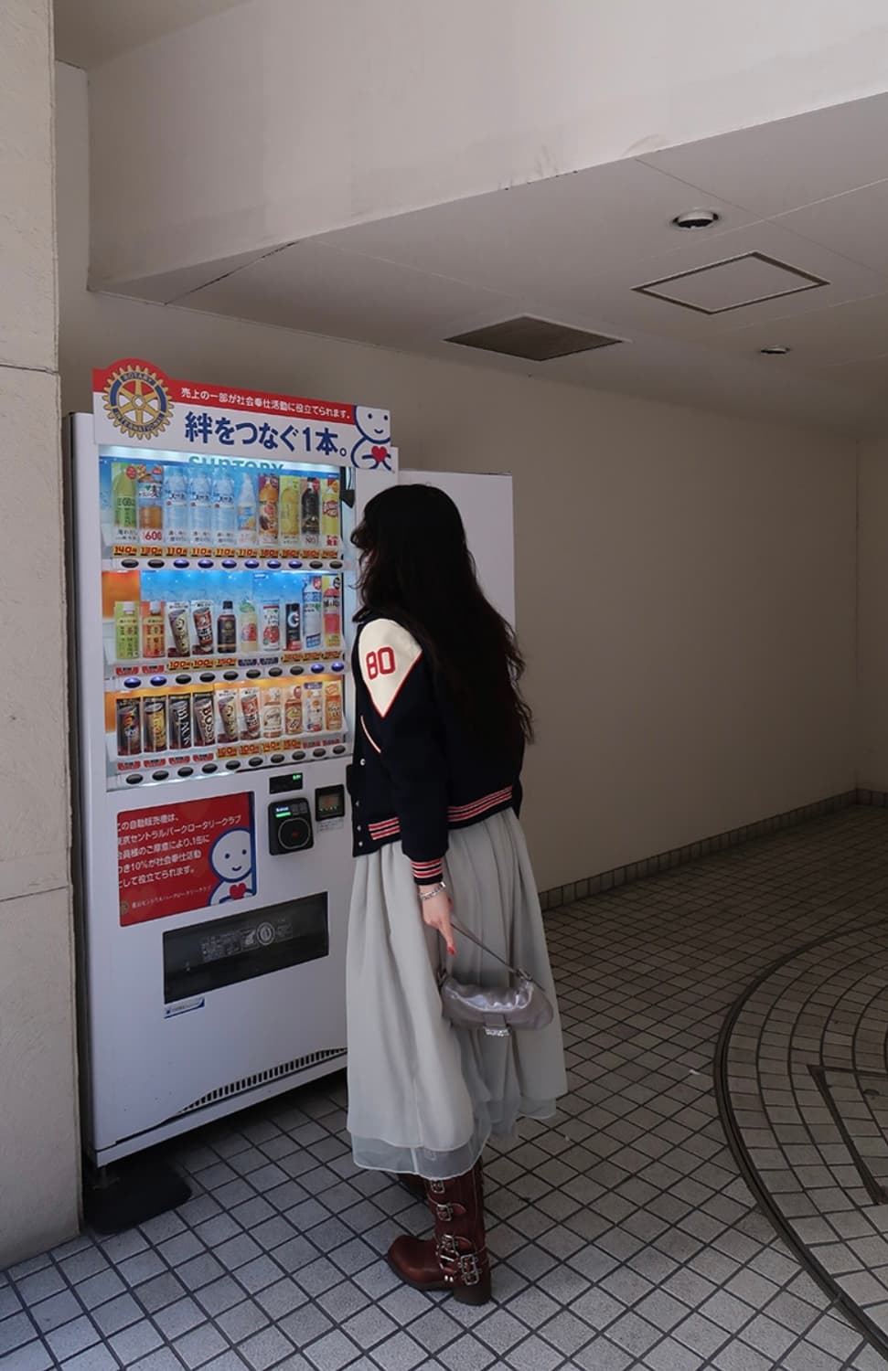 Freckle leather shoulder varsity jacket 상품이미지3