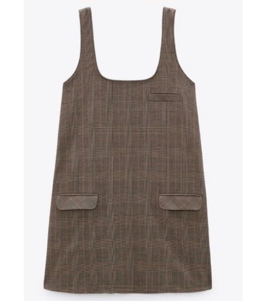 L) ZARA 자라 체크 원피스 상품이미지2