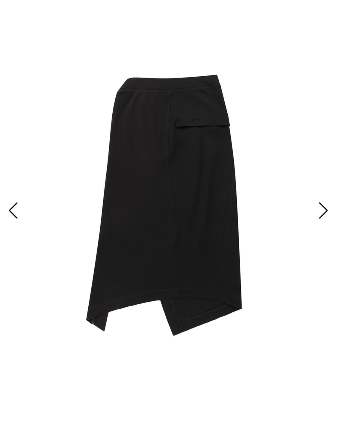 symm side tuck rib skirt 1size 상품이미지2