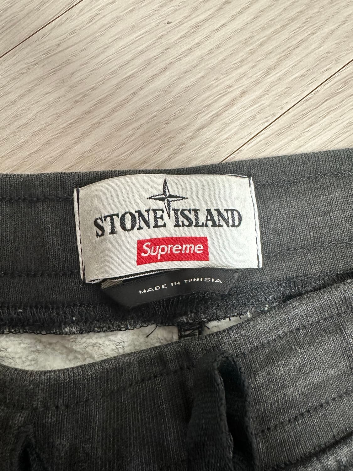 S 슈프림 x 스톤아일랜드 스웨트팬츠 블랙 상품이미지6