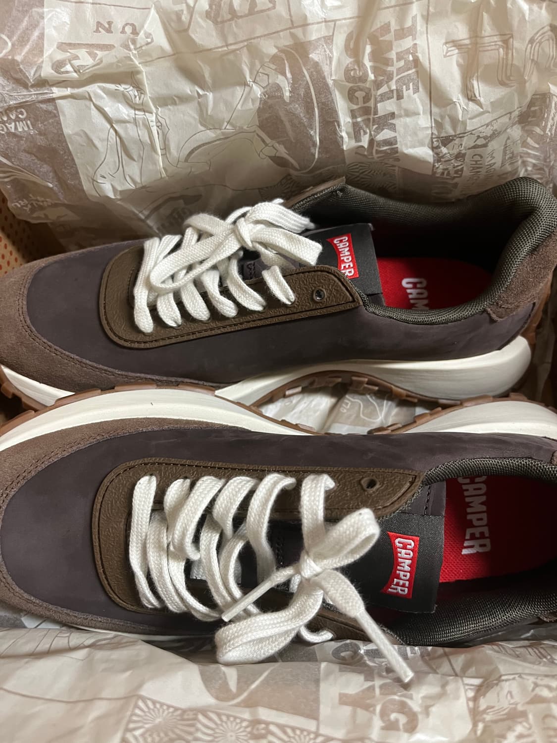 캠퍼 브라운 스니커즈 신발 Drift Trail 260사이즈 상품이미지1