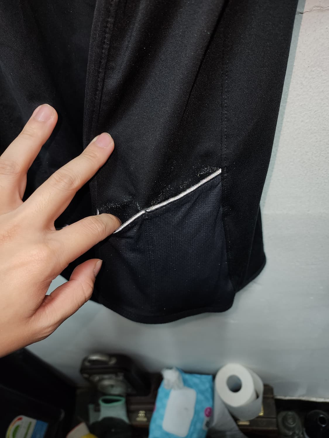 나이키 기모 리플렉티브 드라이핏 블랙 트랙탑 상품이미지4