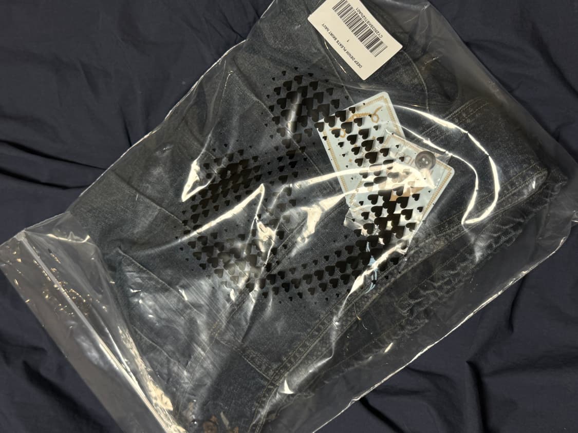 코이세이오 딥 데님 플리츠 스커트 사이즈 1 상품이미지3