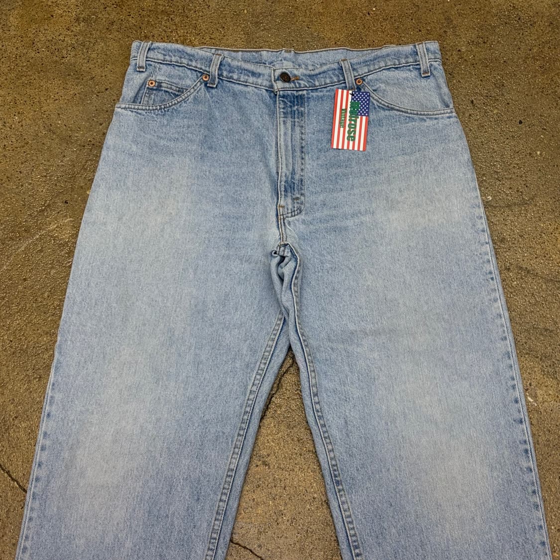 90s Made in USA 빈티지 리바이스 560 배기핏 청바지 상품이미지2