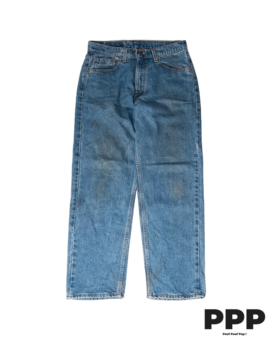 90's 미제 리바이스 565 루즈 핏 와이드 레그 33x30 상품이미지2