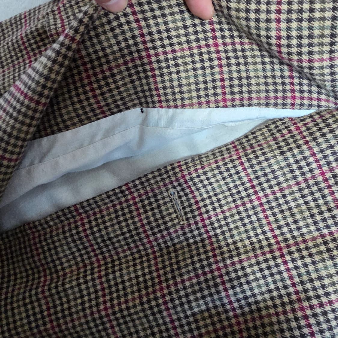 (44)여성 톰보이 빈티지 클래식 체크 트렌치코트  상품이미지5