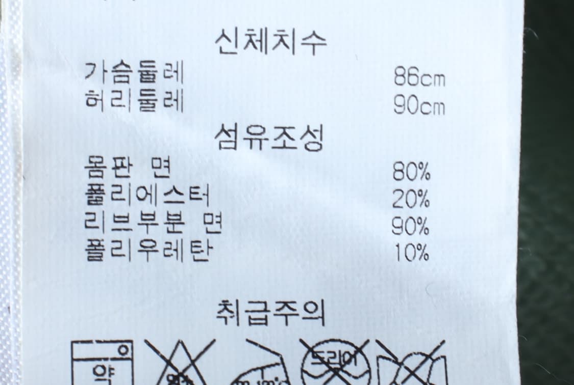 W(S-M) 챔피온 반팔 티셔츠 연그린 스웻 무지 민트-H32536 상품이미지7
