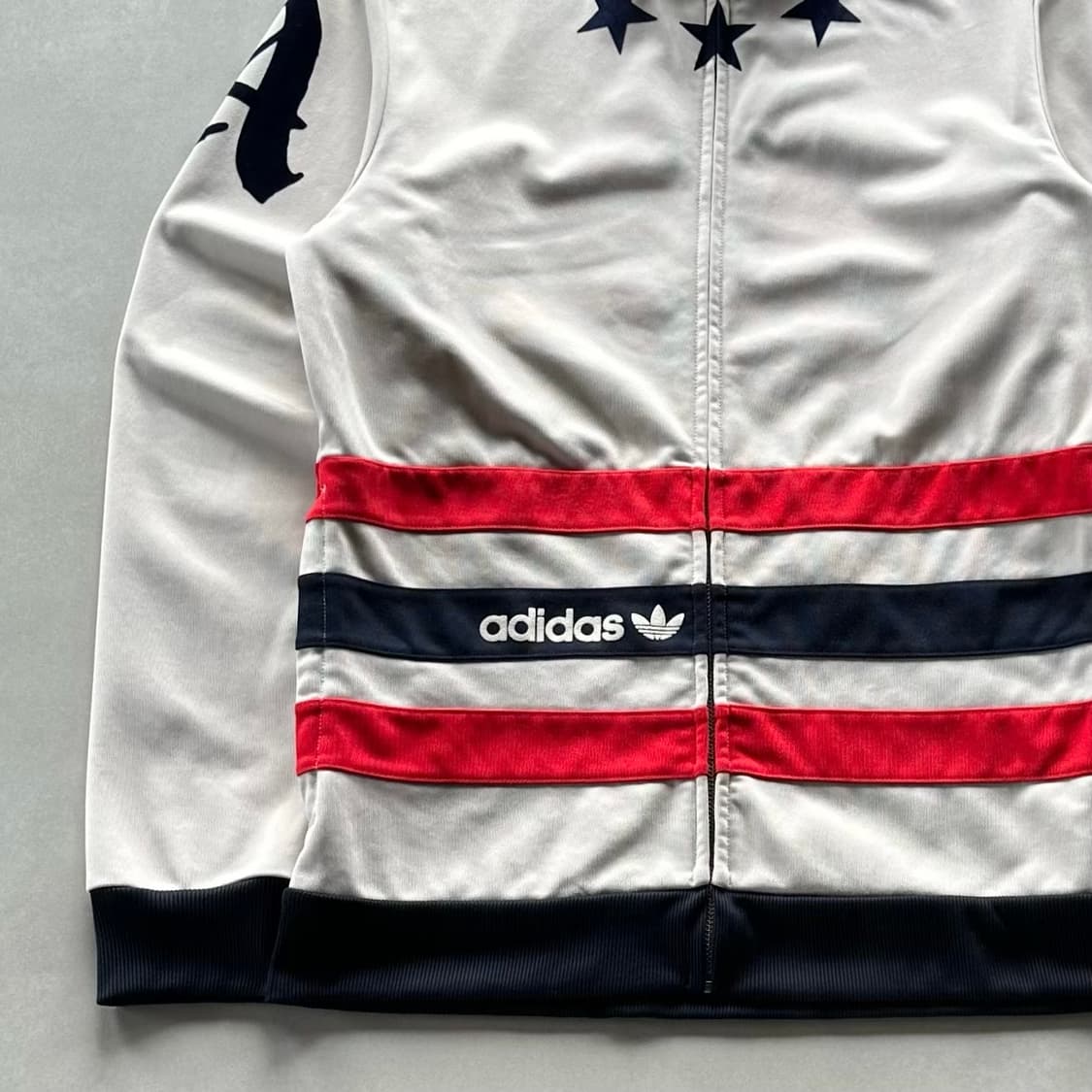 [L]아디다스 희귀 스타 스트라이프 트랙탑 져지 상품이미지3