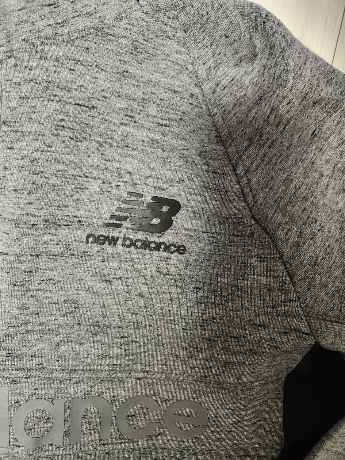 뉴발란스 아노락 변형 멜란지 쿼터집업 NBNC631033 사이즈XL 10 상품이미지5