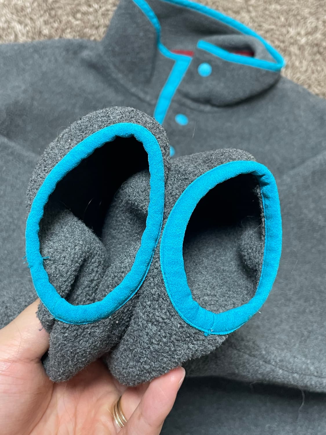 Patagonia synchilla 빈티지신칠라 그레이 상품이미지4