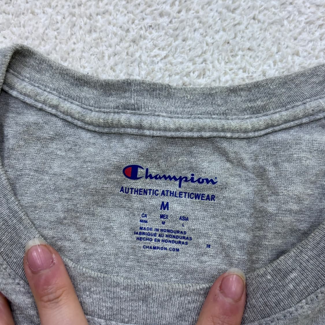 M 챔피온 빅로고 반팔 티셔츠 0327E 상품이미지3