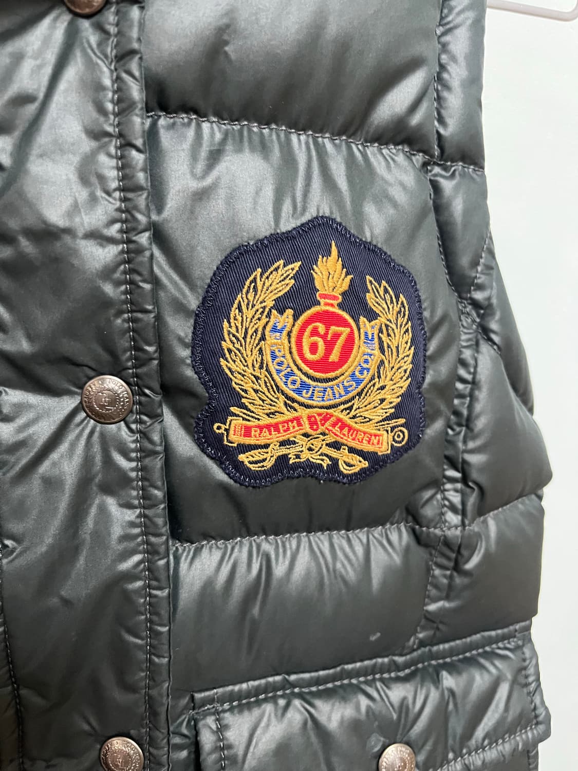 폴로 랄프로렌 구스 패딩 조끼 상품이미지2