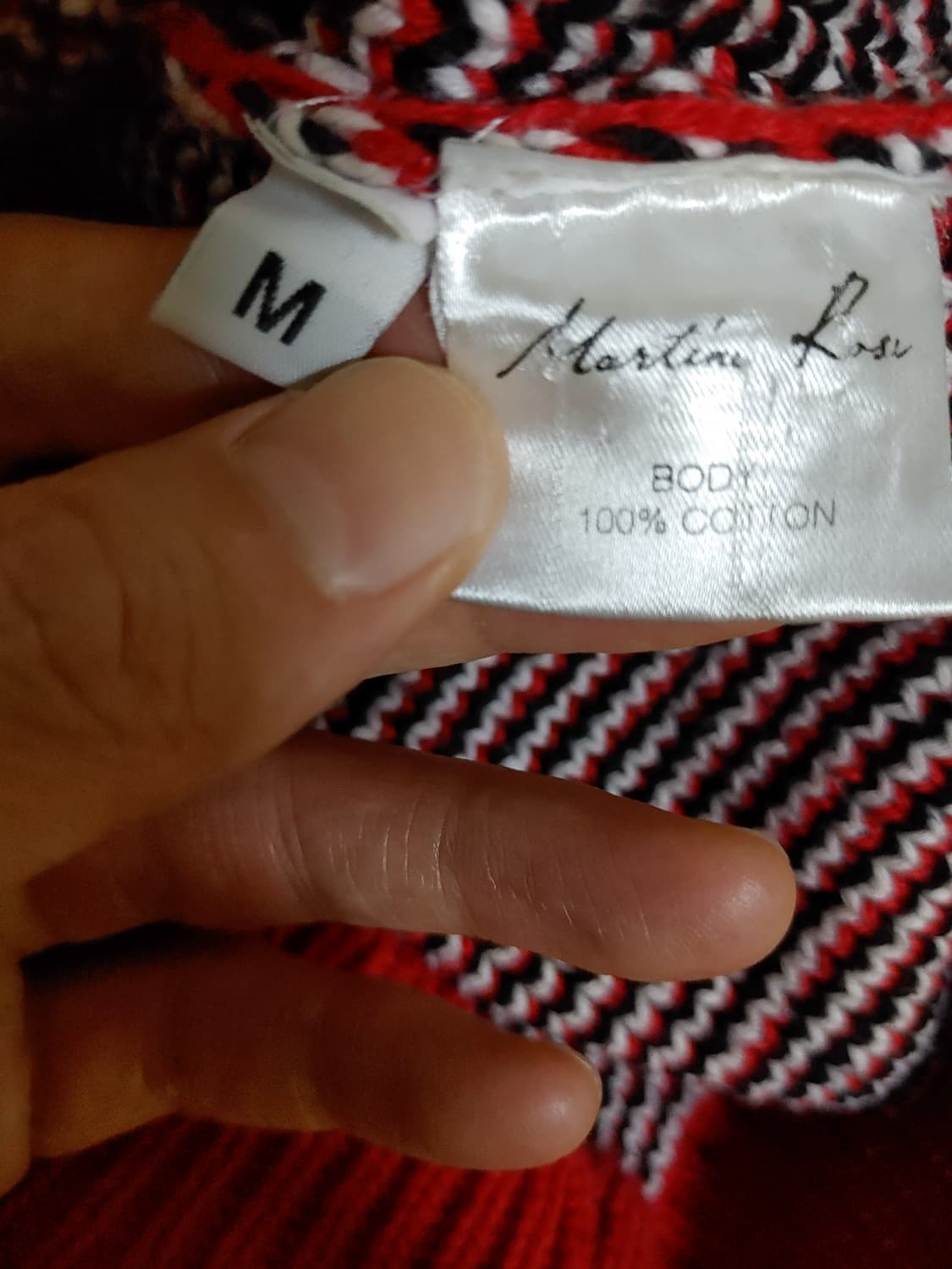 마틴로즈 황소 오버사이즈 니트 팝니다 상품이미지8