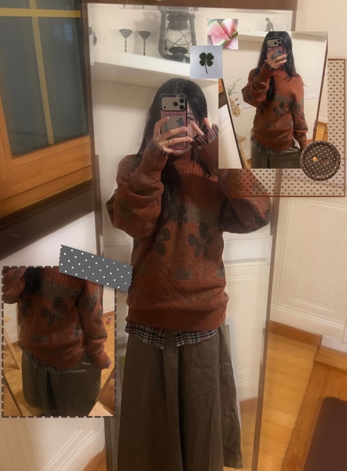 너드 빈티지 코디 세트 상품이미지1