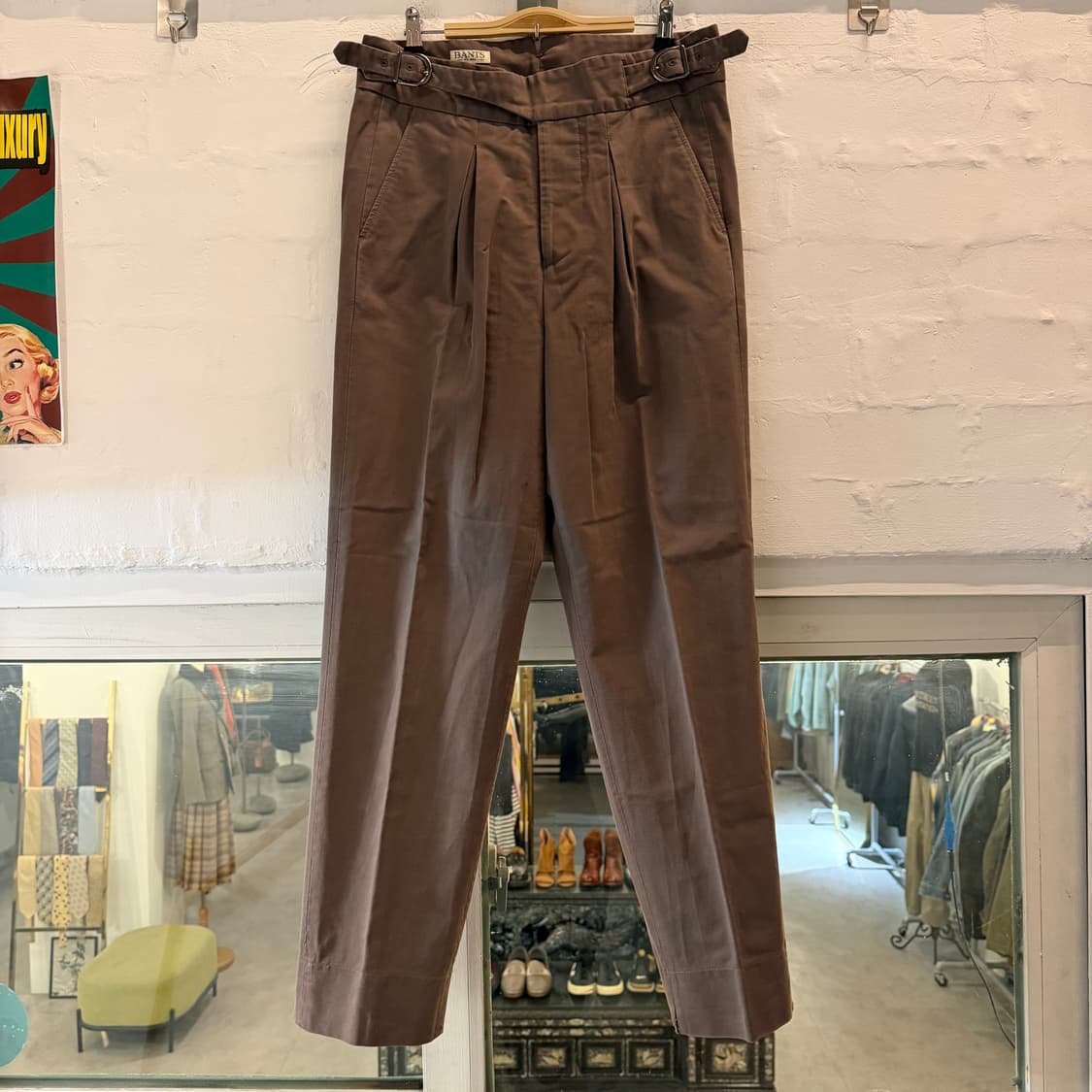 Bants 밴츠 벨티드 치노 팬츠 48 상품이미지1