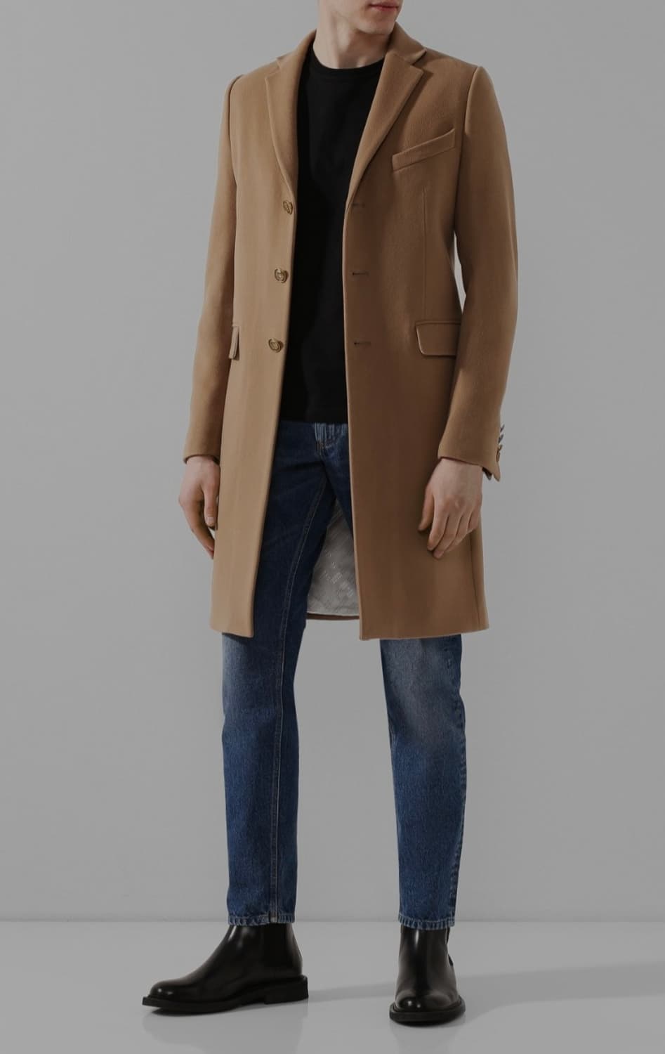 지방시 싱글 브레스트 베이지 코트 48 사이즈 !!! 상품이미지1