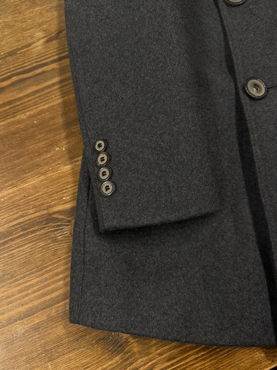 솔리드옴므 캐시미어 울 피코트 슬림100 상품이미지8