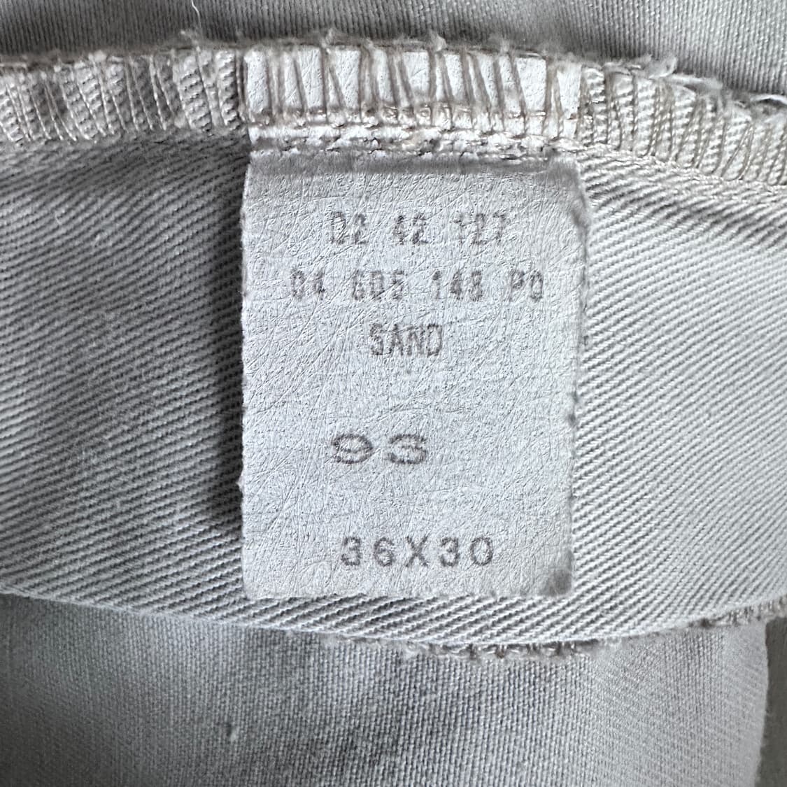 90s 폴로 랄프로렌 어센틱 사각탭 투턱 치노팬츠 36 상품이미지6