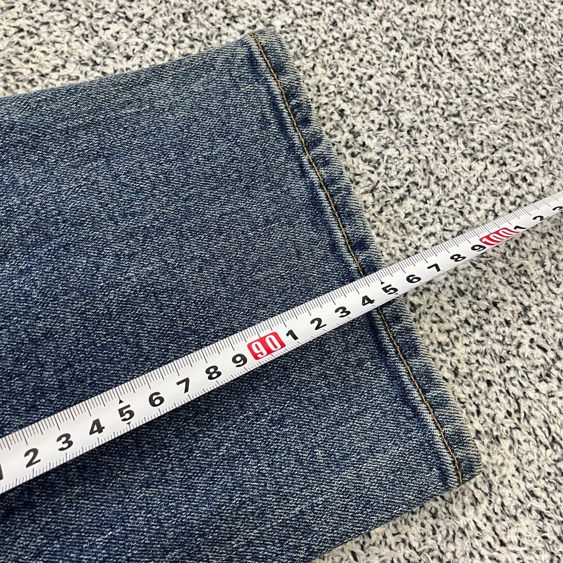 28 플랙 일자 데님팬츠 0129H2 상품이미지8