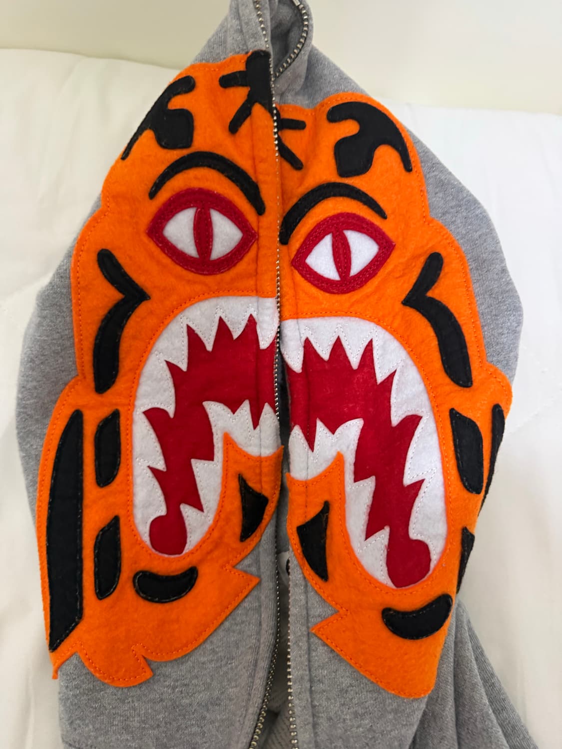 베이프 타이거 풀 후드집업 상품이미지2