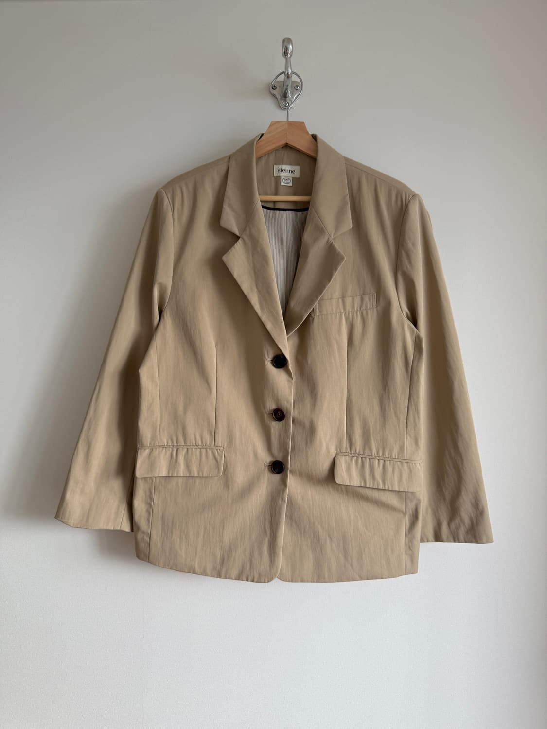 시엔느(sienne) 3버튼 코튼 자켓 상품이미지1