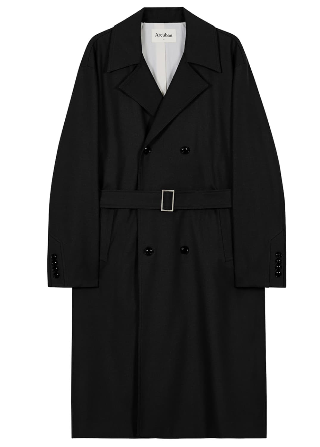 아르반 얼터너티브 울 코트_블랙 1size 상품이미지2