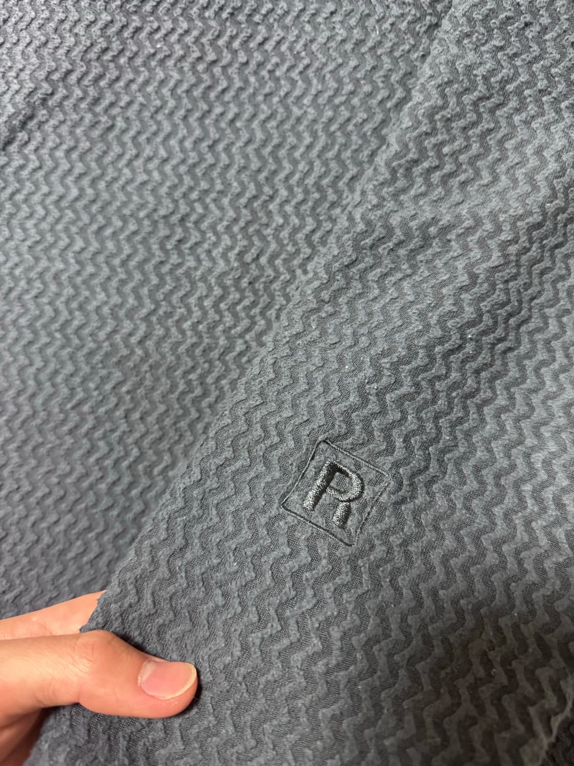 파타고니아 R1 에어 집 넥 스몰더 블루 L 상품이미지7