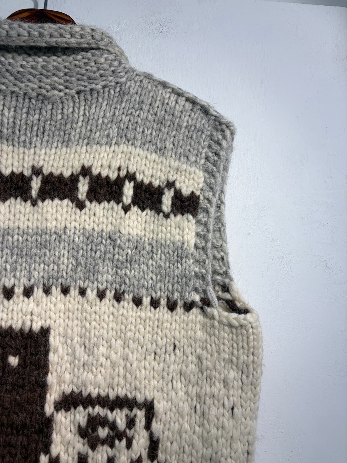 [M] 코위찬 썬더버드 헤비울 100% 베스트 집업  상품이미지9