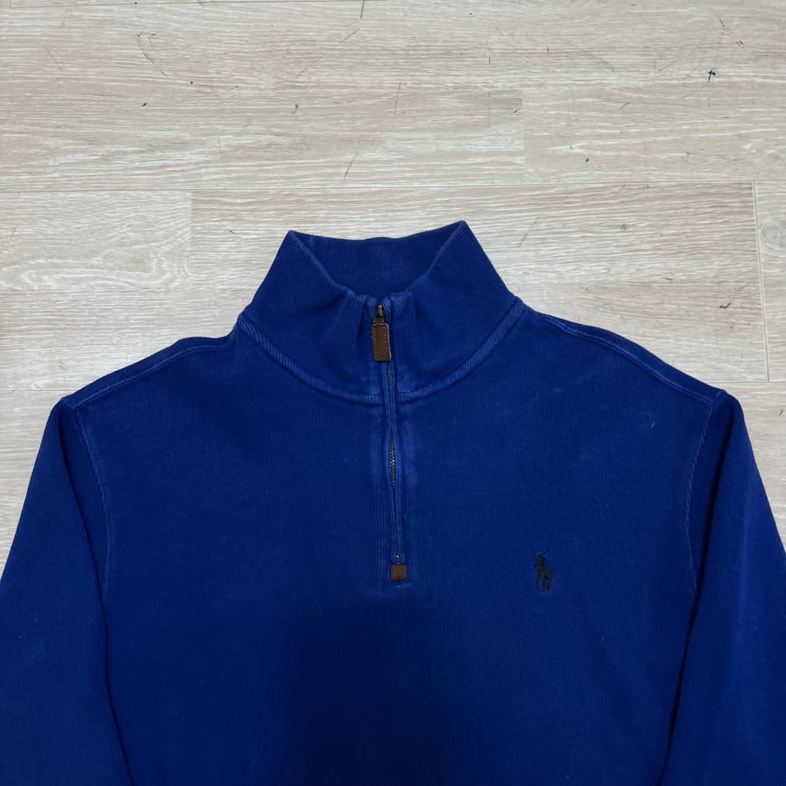 폴로 랄프로렌 스몰포니 쿼터집업 반집업 니트 [네이비] S/90 상품이미지2