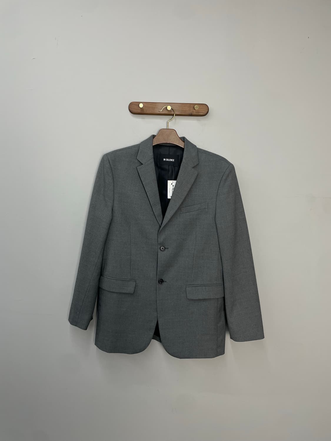 인사일런스 그레이 블레이저 자켓 H1846 상품이미지2