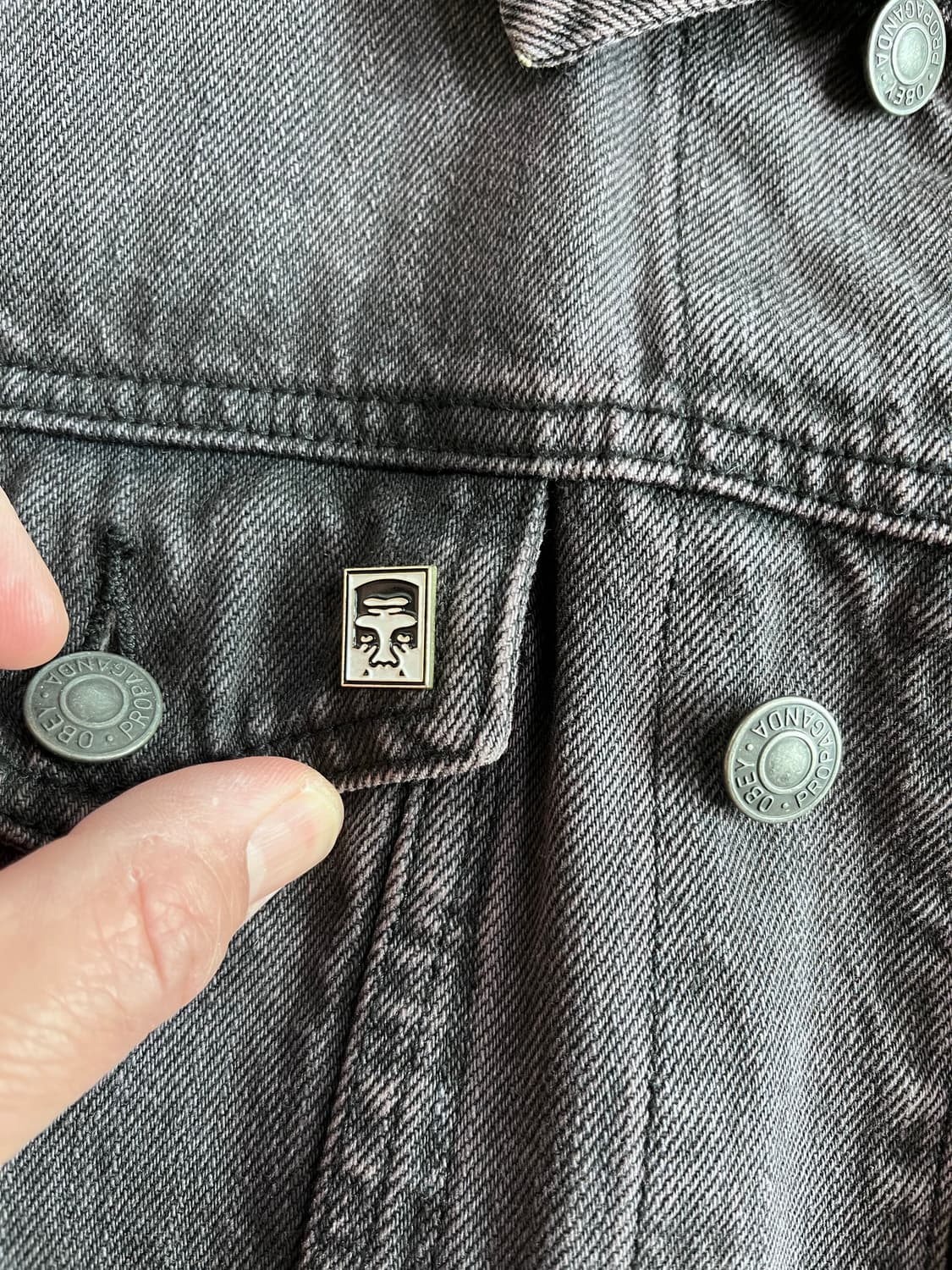 오베이 데님 자켓 L사이즈 상품이미지5