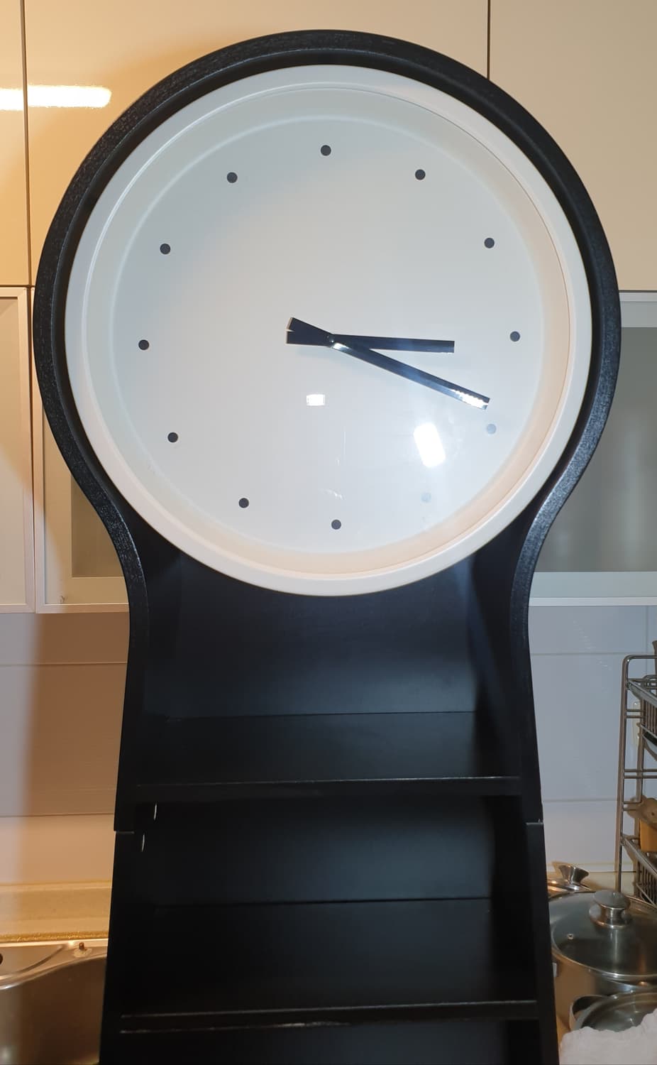 이케아 IKEA PS PENDEL 펜델 스탠드시계 대형선반(2m 높이) 상품이미지8