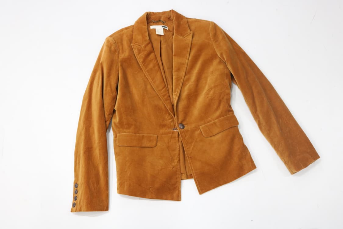 LEVI'S 리바이스 빈티지 머스타드 벨벳 블레이저 자켓 S 상품이미지2