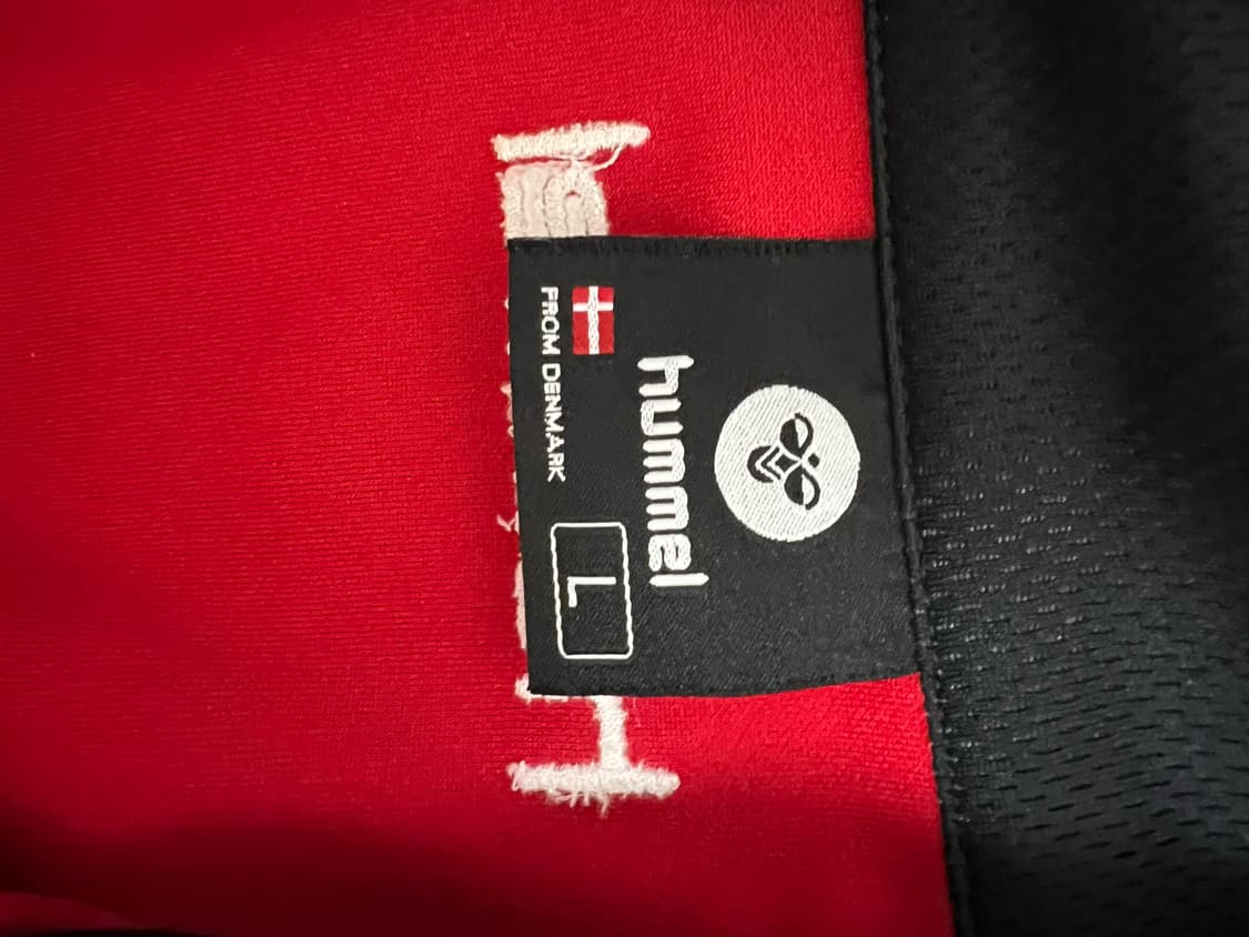 험멜 경남fc 레드 져지 트랙탑 트레이닝탑 상품이미지3