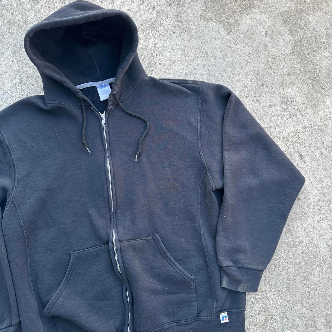 러셀 애슬레틱 빈티지 후드 집업 상품이미지2