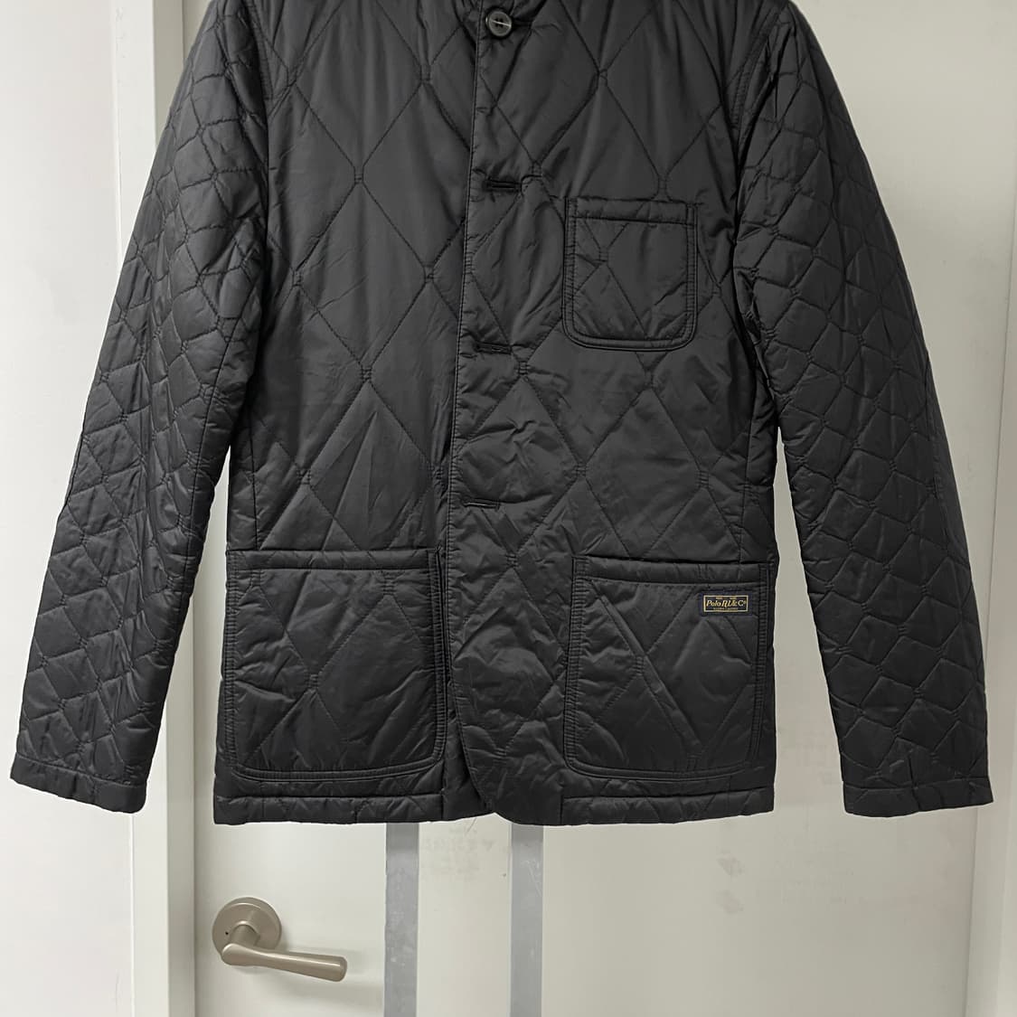 폴로 랄프로렌 블랙 퀄팅 블레이저 M(W) 상품이미지3