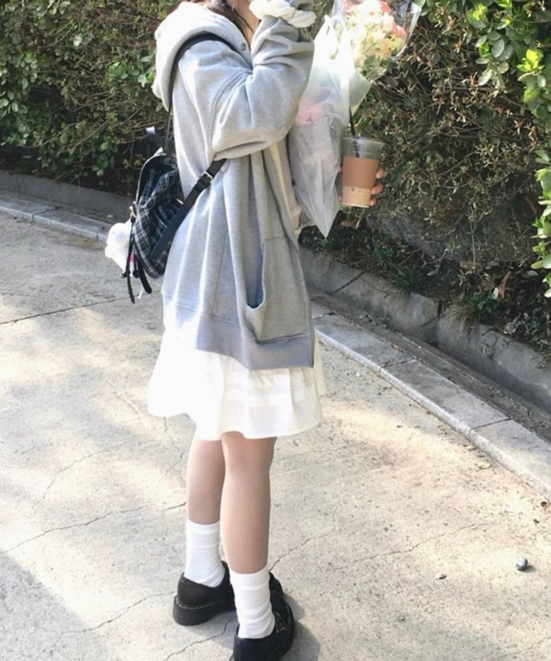 화이트 프릴 스커트 상품이미지1