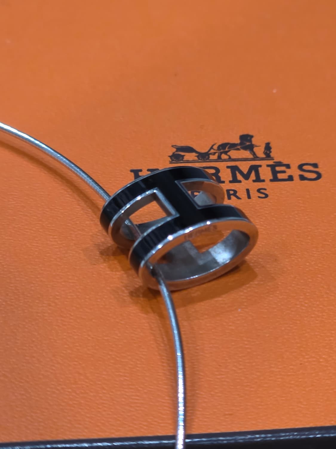 에르메스 팝아슈 레귤러사이즈 블랙 실버 상품이미지7