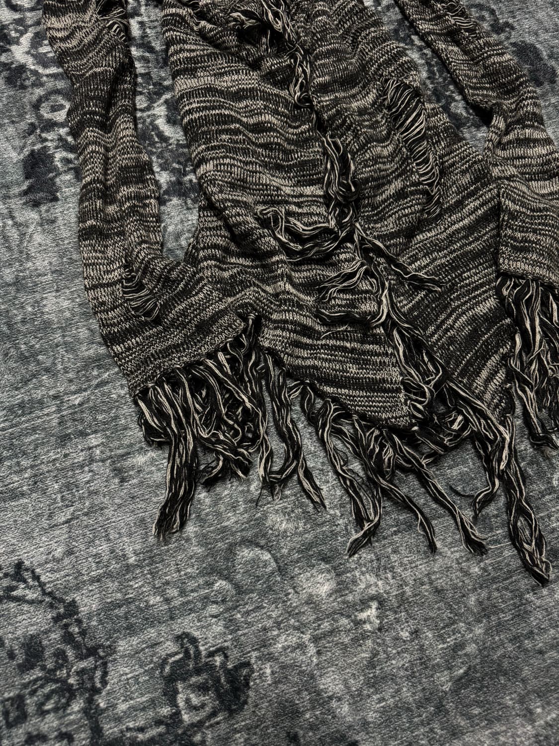 Bernings sho 00s archive fringe cardigan 상품이미지4