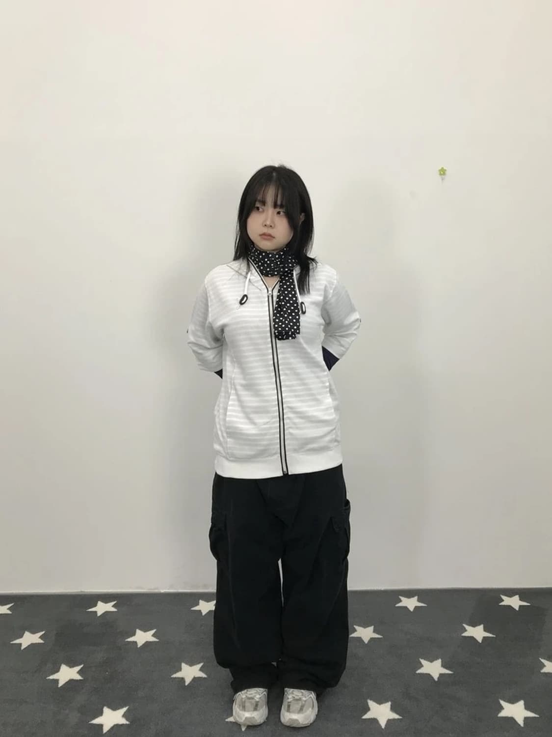 Louis Chavlon Stripe Zip Hoodie 상품이미지3