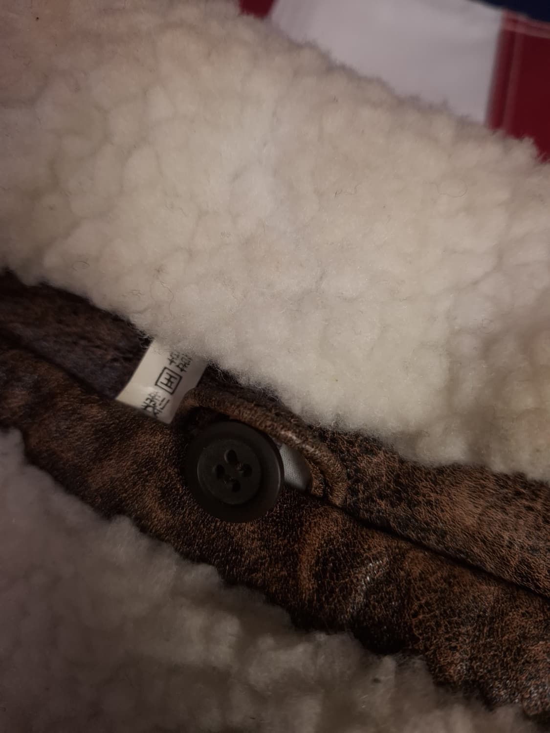 80's 국내산 일본수출용 리얼레더 밀리터리 항공자켓 상품이미지3