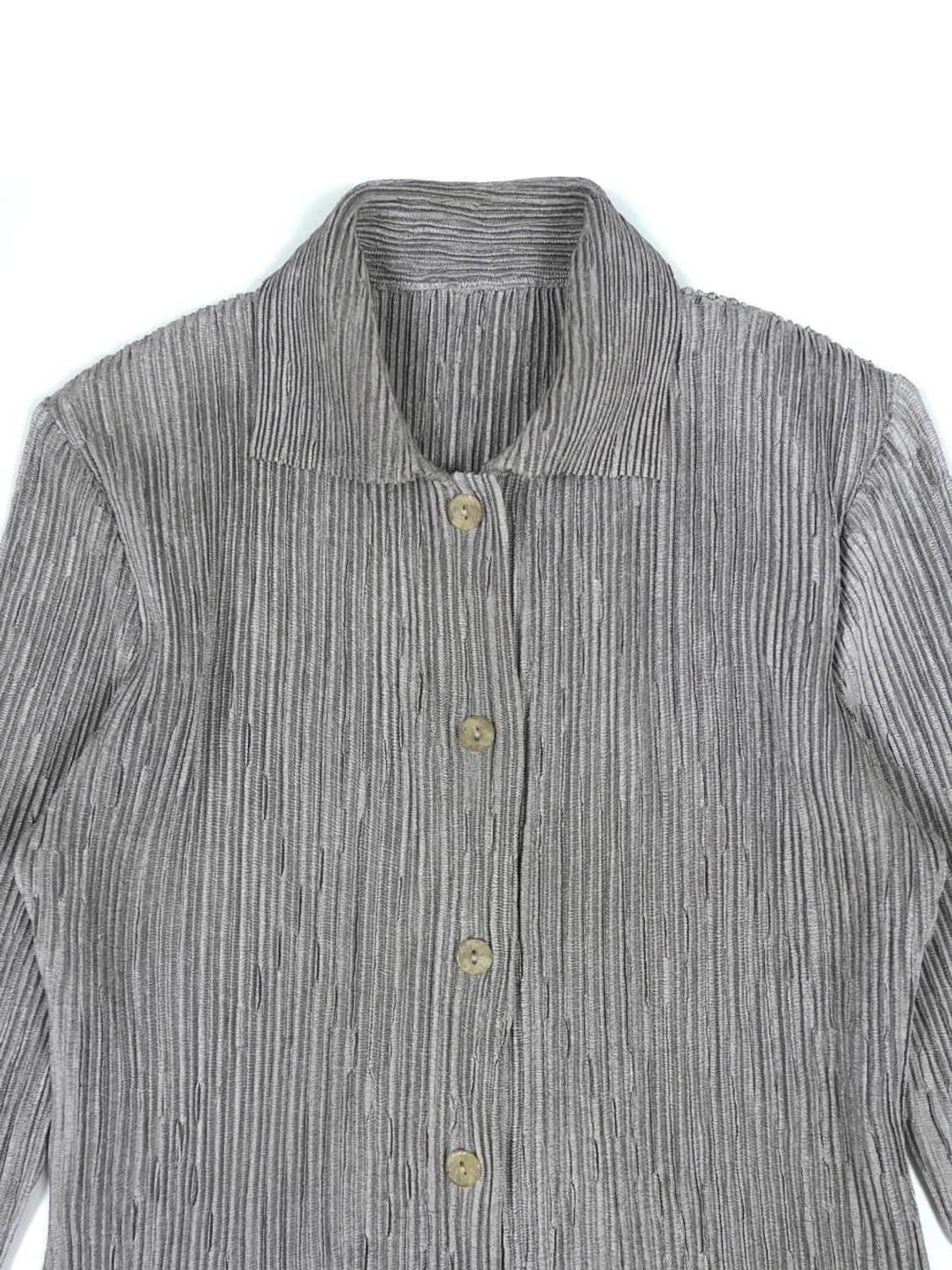 Frohlich pleated shirt jacket 상품이미지2
