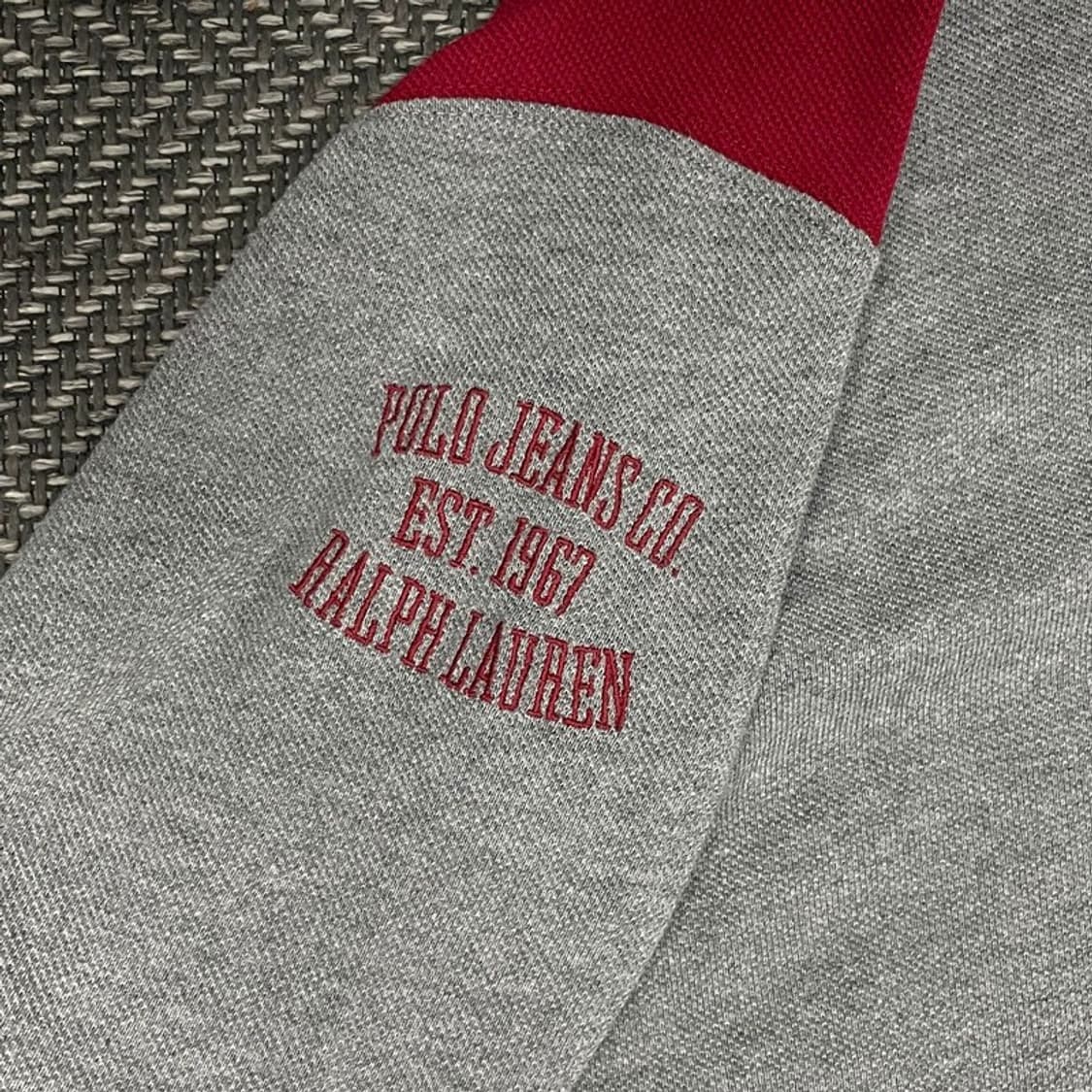 폴로 진스 랄프로렌 로고 패치 카라넥 티셔츠 v0344 상품이미지4